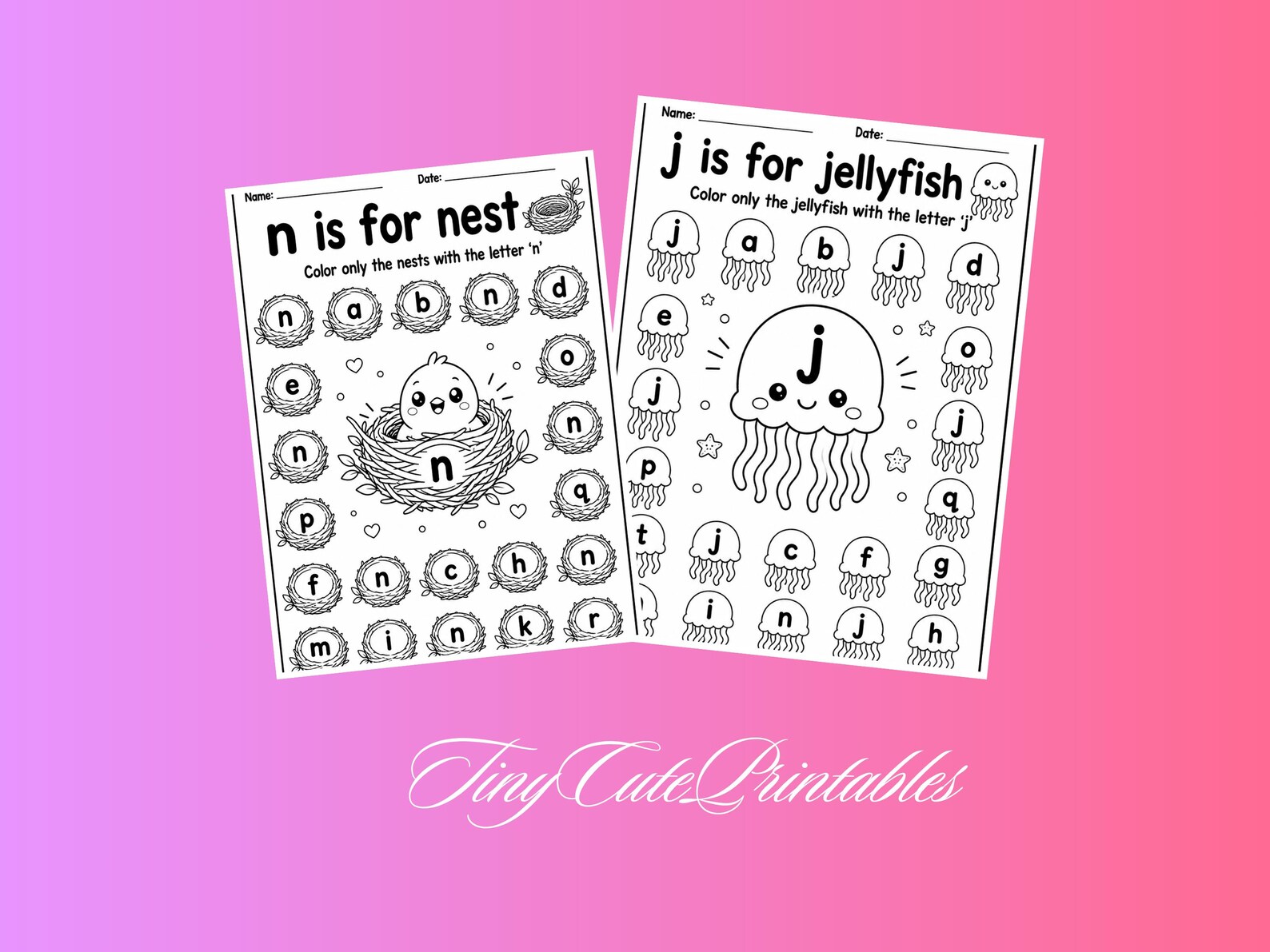 CuteLearner printable Alphabet Lowercase Dab Worksheets for Preschool & Kindergarten Kids | ABC Dot Marker Printable | Letter Find | A-Z ABC Alphabet | PDF — Al — preview 4